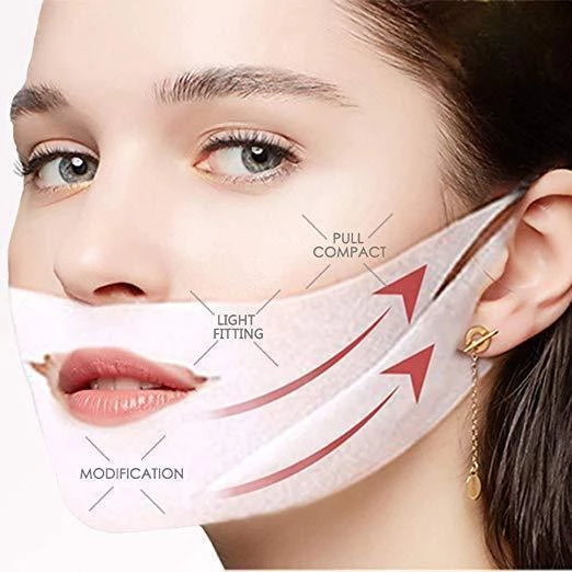 Ear Hook V-shaped Reusable Face Mask